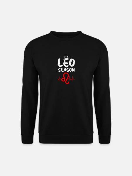 Sternzeichen Löwe - Unisex Pullover - Schwarz