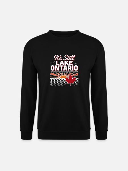 Es ist immer noch Lake Ontario Anti-Lake America Pride - Unisex Pullover - Schwarz