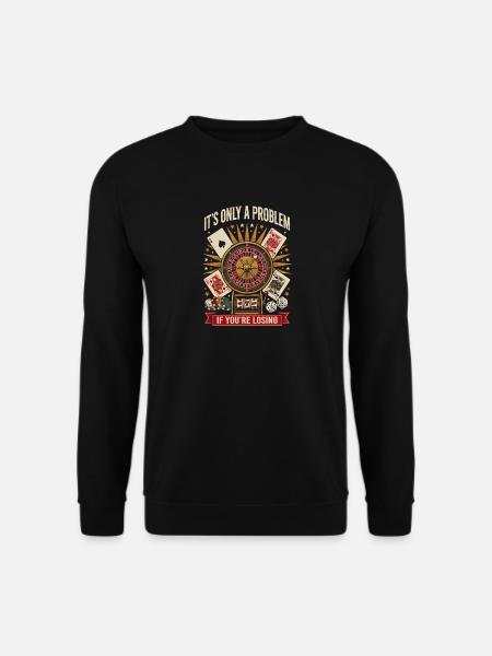Niederlagenserie Roulette-Tee - Unisex Pullover - Schwarz