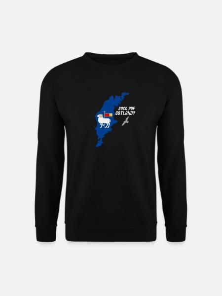 Bock auf Gotland - Unisex Pullover - Schwarz