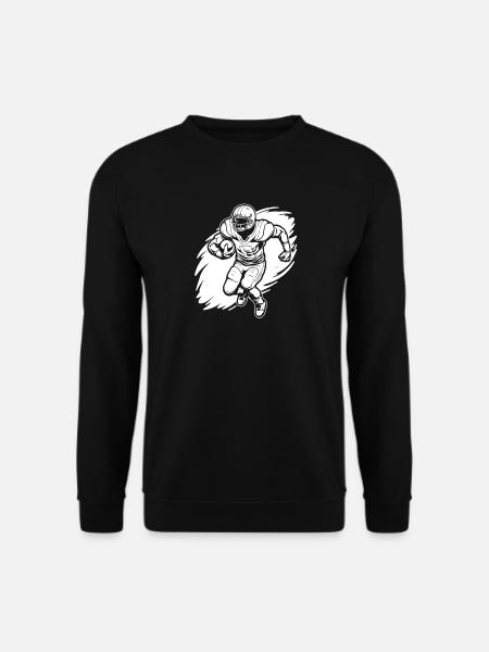 American Footballspieler - Unisex Pullover - Schwarz