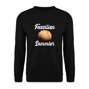 Mineralien Steine Geologie Sammler Mineral Geologe - Unisex Pullover - Schwarz - Vorne - Alina (178cm) & Michal (187cm)