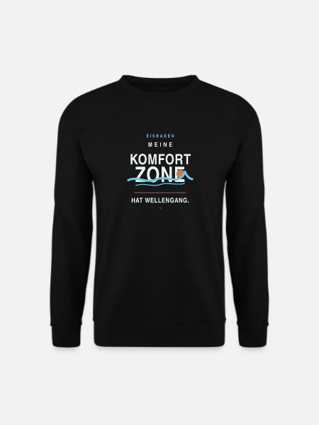 Komfortzone Wellengang - Unisex Pullover - Schwarz