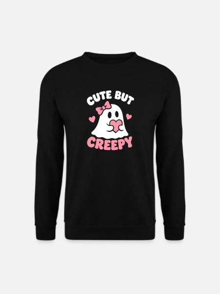 Süßes Geistherz Liebe - Unisex Pullover - Schwarz