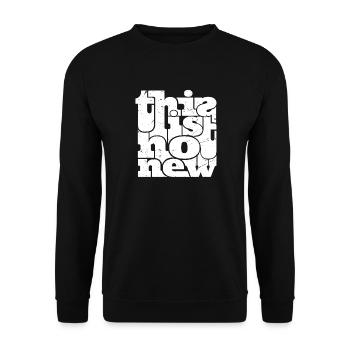 So neu - Unisex Pullover - Schwarz - Vorne - Alina (178cm) & Michal (187cm)