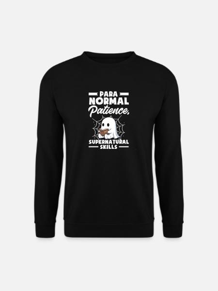Para Normal Activities Sped-lehrer - Unisex Pullover - Schwarz