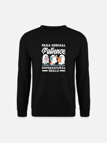 Para Normal Activities Sped-lehrer - Unisex Pullover - Schwarz