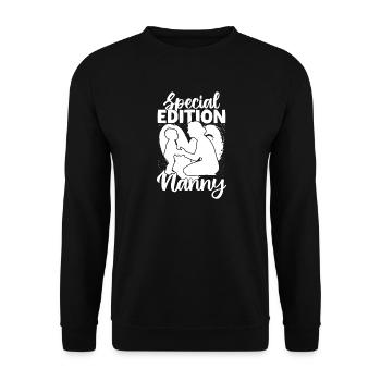 Childcare Provider Special Edition Daycare - Unisex Pullover - Schwarz - Vorne - Alina (178cm) & Michal (187cm)