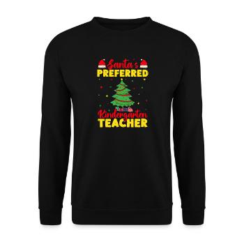 Pre K Teacher Preferred Kindergarten Teacher - Unisex Pullover - Schwarz - Vorne - Alina (178cm) & Michal (187cm)