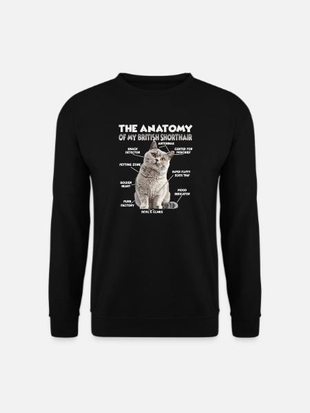  Britisch Kurzhaar T| Besitzer einer Britisch Kurz - Unisex Pullover - Schwarz