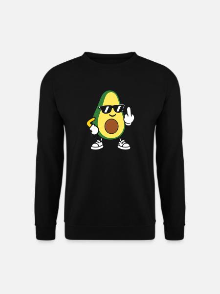 Avocado Rebel Sonnenbrille - Unisex Pullover - Schwarz