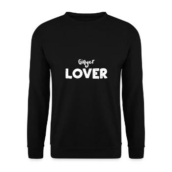 Ginger Lover - Hair - Unisex Pullover - Schwarz - Vorne - Alina (178cm) & Michal (187cm)