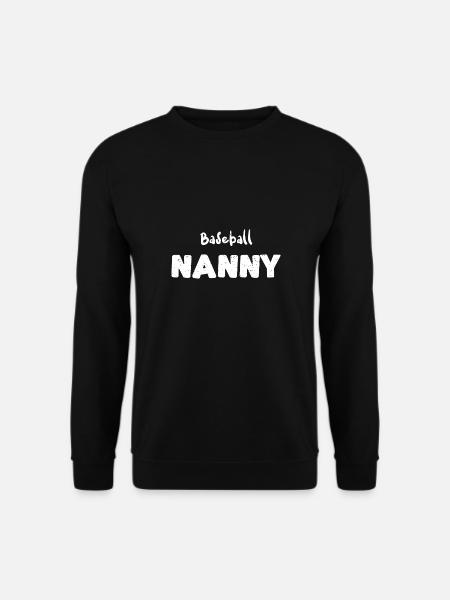 Baseball Nanny - Baseball - Unisex Sweatshirt - black