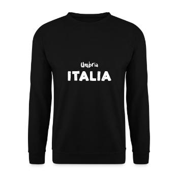 Umbria Italia - Italien - Sweat-shirt Unisexe - noir - Devant - Alina (178cm) & Michal (187cm)