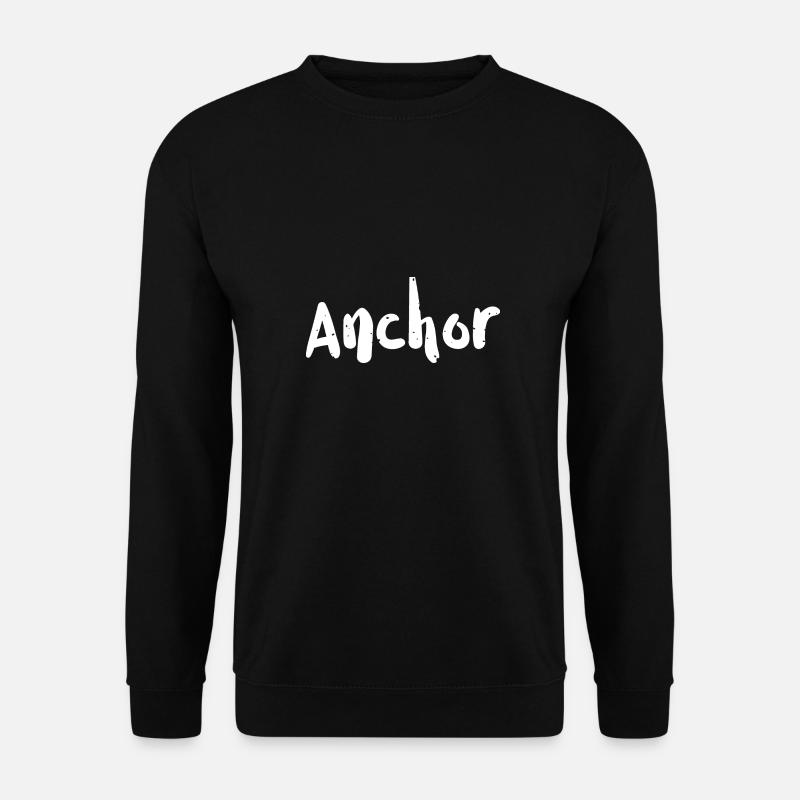 Anchor - Boating - Unisex Sweatshirt - black