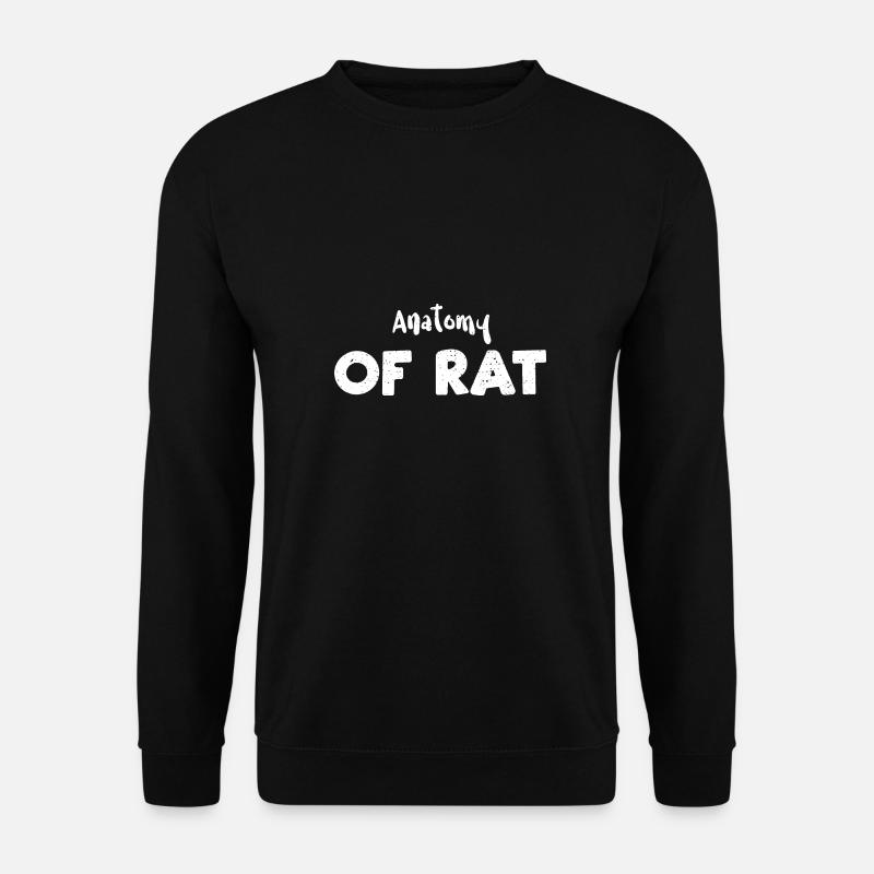 Anatomie du rat - Science - Sweat-shirt Unisexe - noir