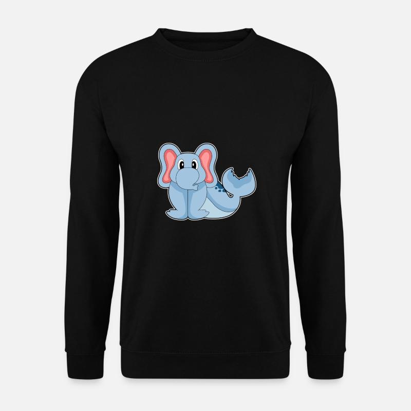 Eléphant de mer - Sweat-shirt Unisexe - noir