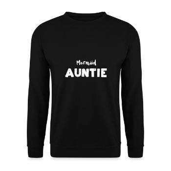 Sirène Tante - Tante - Sweat-shirt Unisexe - noir - Devant - Alina (178cm) & Michal (187cm)