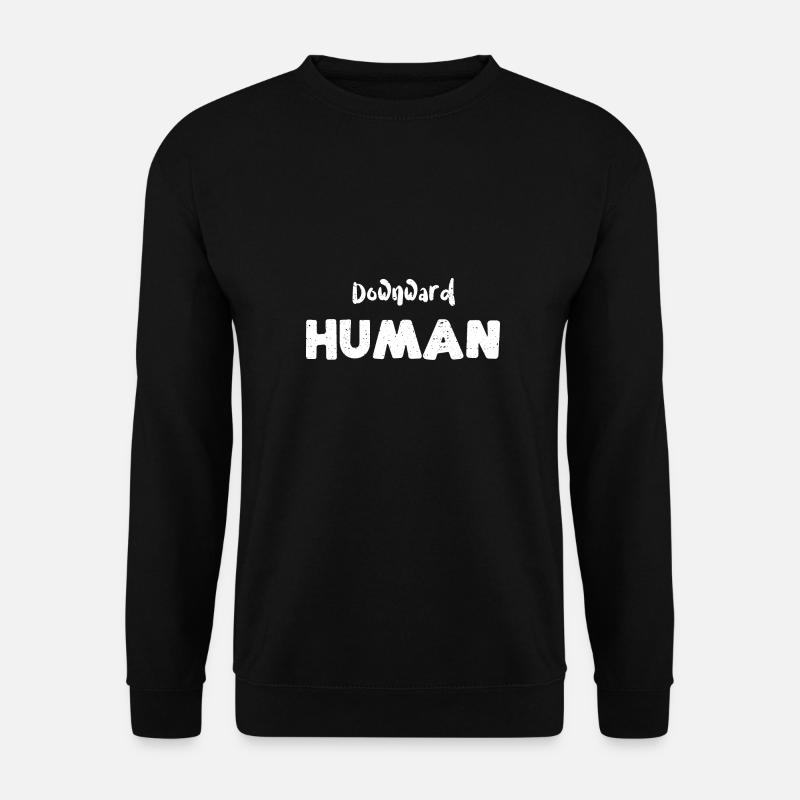 Downward Human - Workout - Unisex Sweatshirt - black