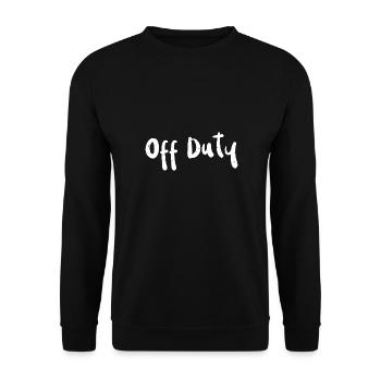 Hors service - Docteur - Sweat-shirt Unisexe - noir - Devant - Alina (178cm) & Michal (187cm)