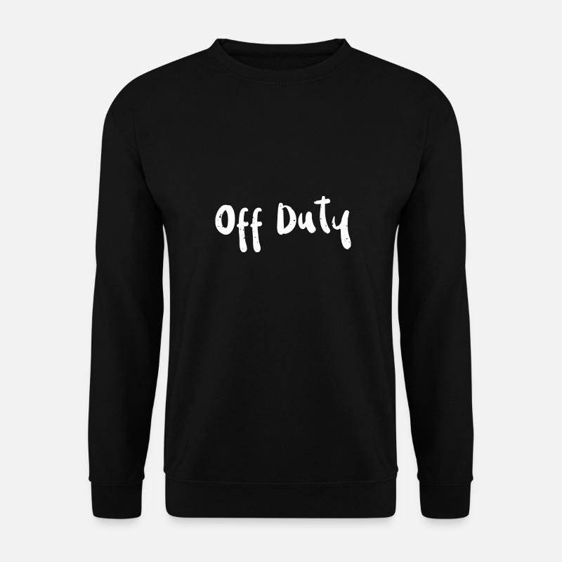 Off Duty - Doctor - Unisex Pullover - Schwarz