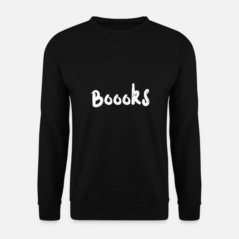 Boooks - Reading - Unisex Sweatshirt - black