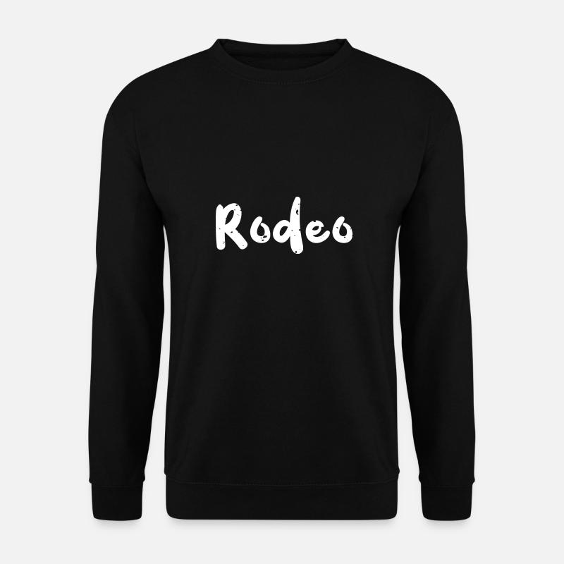 Rodeo - Texas - Unisex Pullover - Schwarz