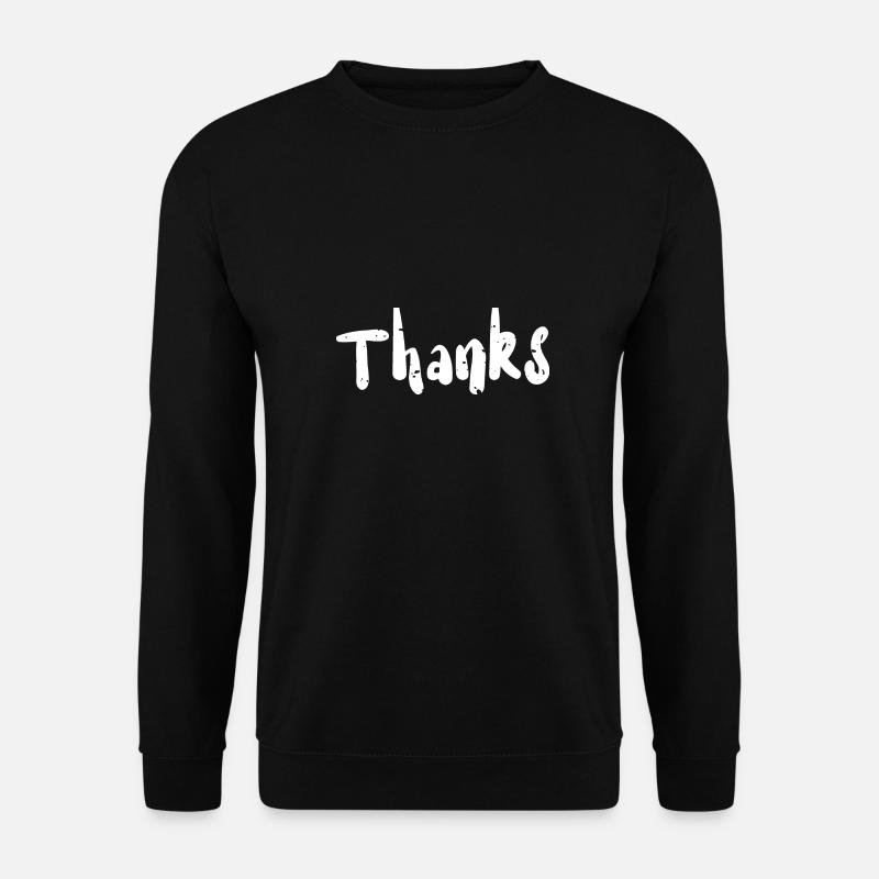 Thanks - Science - Unisex Sweatshirt - black