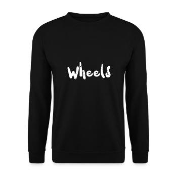 Wheels - Skating - Unisex Pullover - Schwarz - Vorne - Alina (178cm) & Michal (187cm)