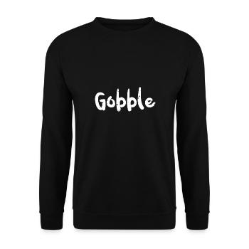 Gobble - Action de grâce - Sweat-shirt Unisexe - noir - Devant - Alina (178cm) & Michal (187cm)