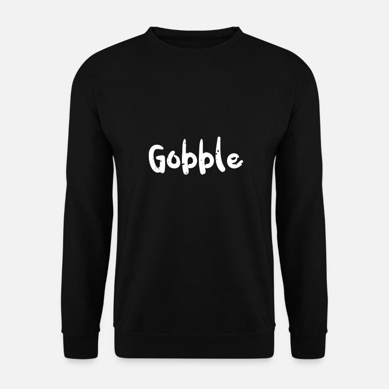Gobble - Action de grâce - Sweat-shirt Unisexe - noir