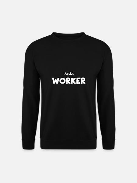 Social Worker - Employee - Unisex Sweatshirt - black