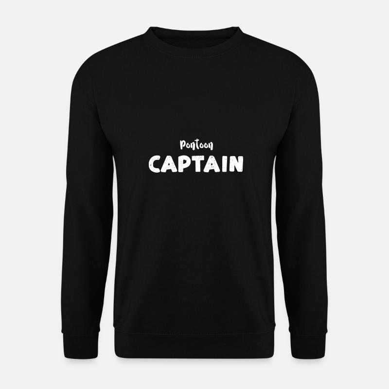 Pontoon Captain - Boating - Unisex Pullover - Schwarz