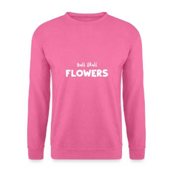 Fleurs de crâne de taureau - Texas - Sweat-shirt Unisexe - rose - Devant