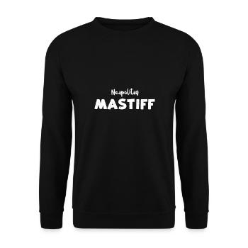 Neapolitan Mastiff - Dogs - Unisex Sweatshirt - black - Front - Alina (178cm) & Michal (187cm)