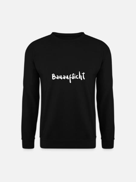 Bauaufsicht - Construction Worker - Unisex Pullover - Schwarz