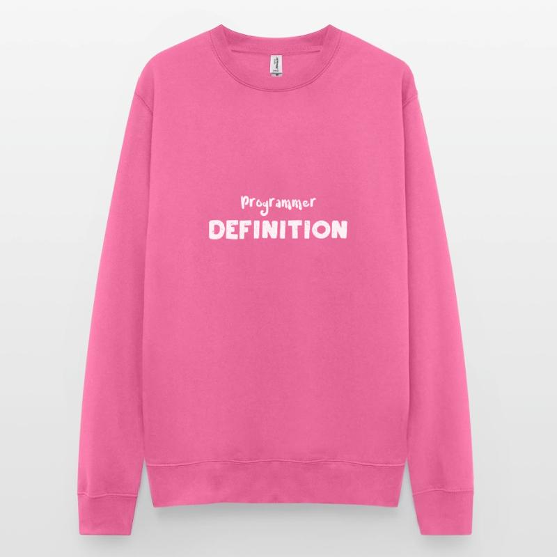 Programmer Definition - Coding Unisex Pullover