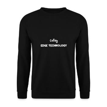 Cutting Edge Technology - Unisex Pullover - Schwarz - Vorne - Alina (178cm) & Michal (187cm)
