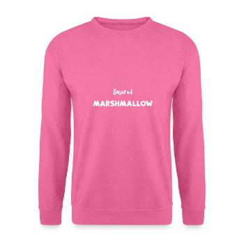 Smores Marshmallow - Camping - Unisex Sweatshirt - pink - Front