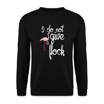 Flamingo Flamingo - Unisex Pullover - Schwarz - Vorne - Alina (178cm) & Michal (187cm)