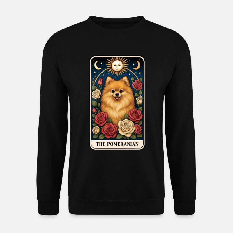 Zwergspitz - Unisex Pullover - Schwarz