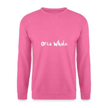 Orca Whale - Fishing - Unisex Pullover - Pink - Vorne