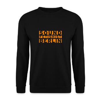 Sound Fetishist Berlin - Unisex Pullover - Schwarz - Vorne - Alina (178cm) & Michal (187cm)