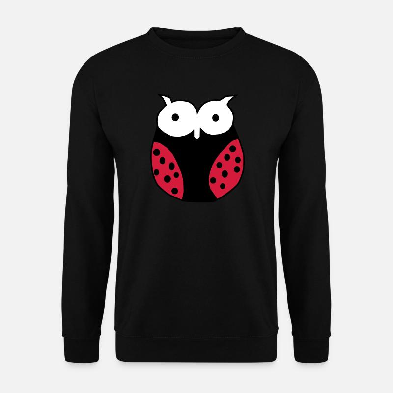 Marienkaefer Gross - Unisex Pullover - Schwarz