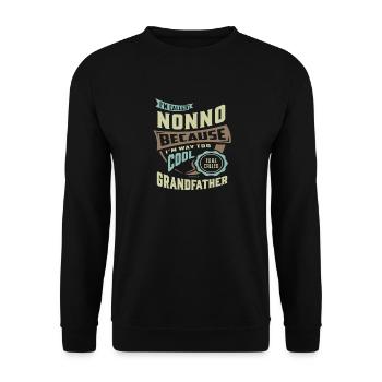 Je suis appelé nonno - Sweat-shirt Unisexe - noir - Devant - Alina (178cm) & Michal (187cm)
