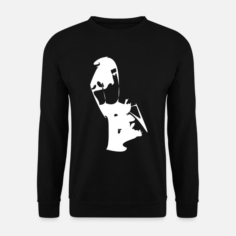 Macau map flag - Unisex Sweatshirt - black