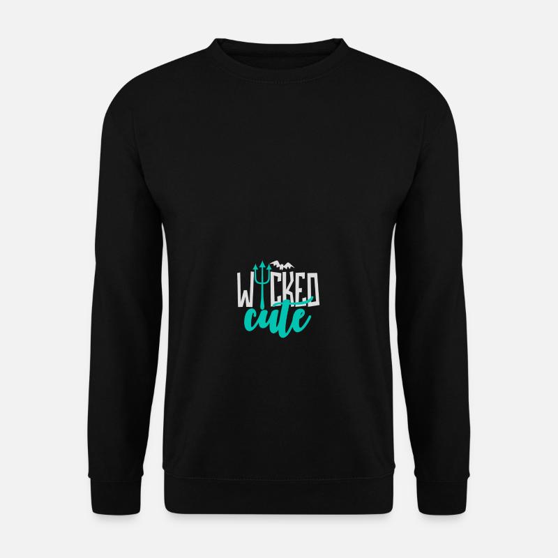 wicked cute gift - Unisex Sweatshirt - black