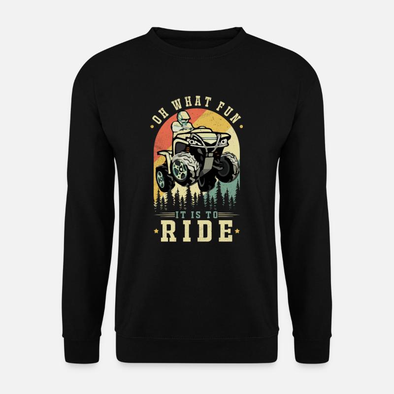 Quad - Unisex Pullover - Schwarz