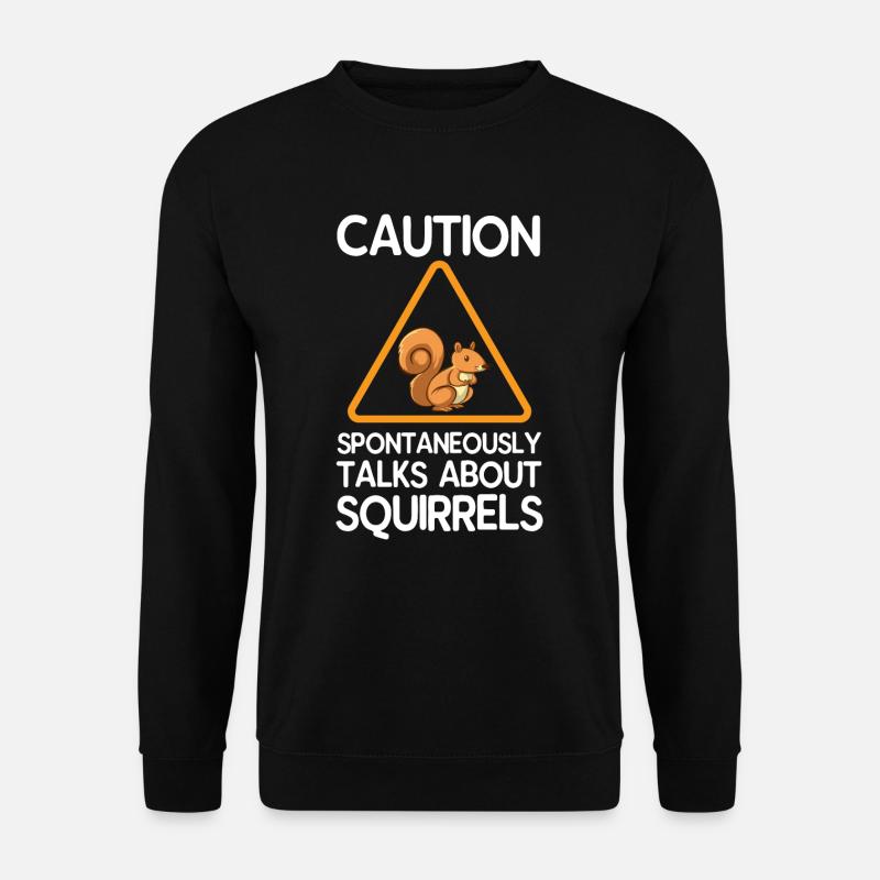 squirrel - Unisex Sweatshirt - black