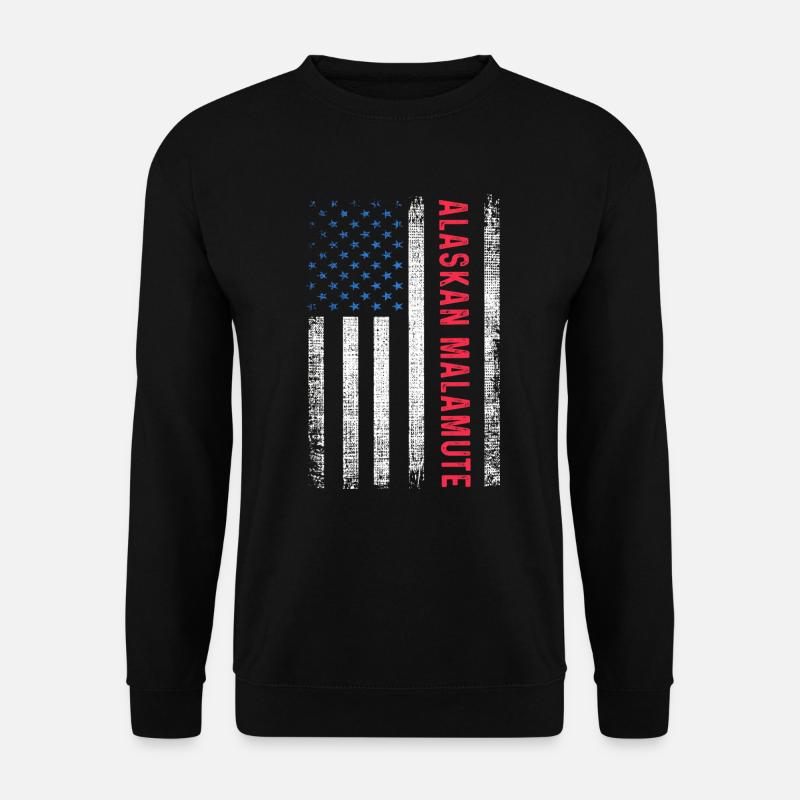Alaskan Malamute Dog - Unisex Sweatshirt - black